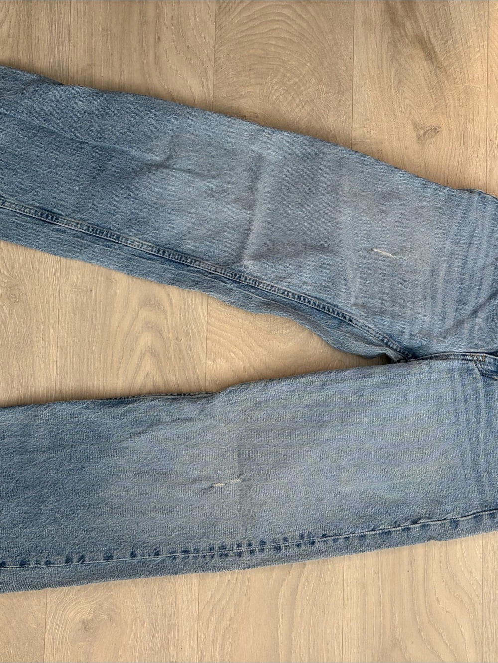 Zara high rise wide leg jeans